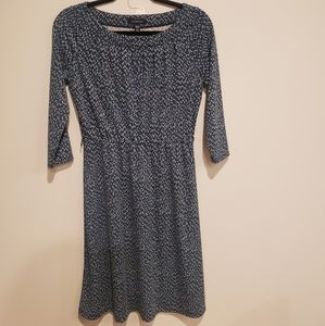 Womens Lands End Long Sleeve Dress